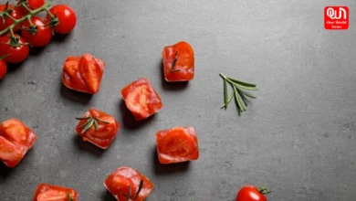 Tomato Ice Cubes