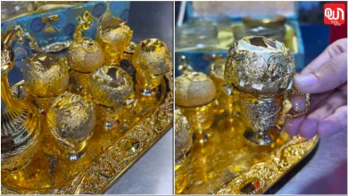 Gold-Plated Pani Puri