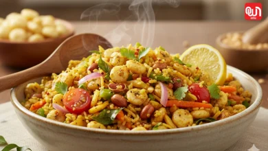 Makhana Poha Recipe
