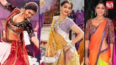 Navratri Saree look