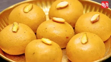 Sugarfree Besan Ladoo Recipe