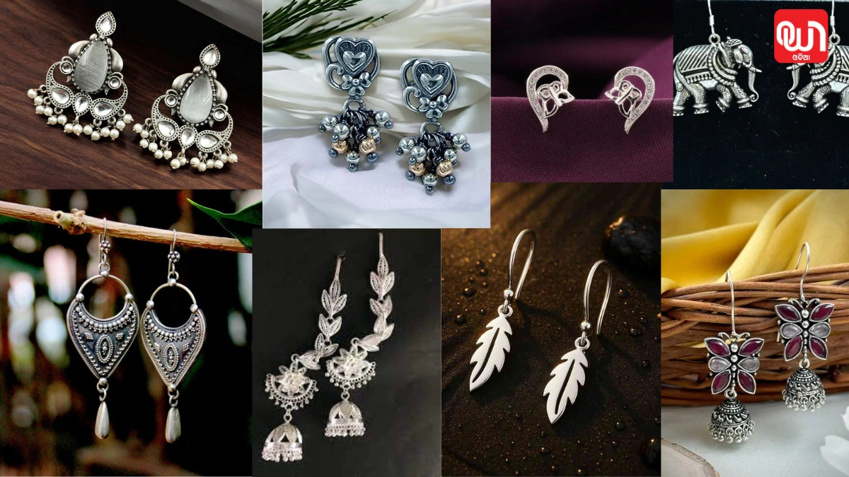 Silver Earrings For Women