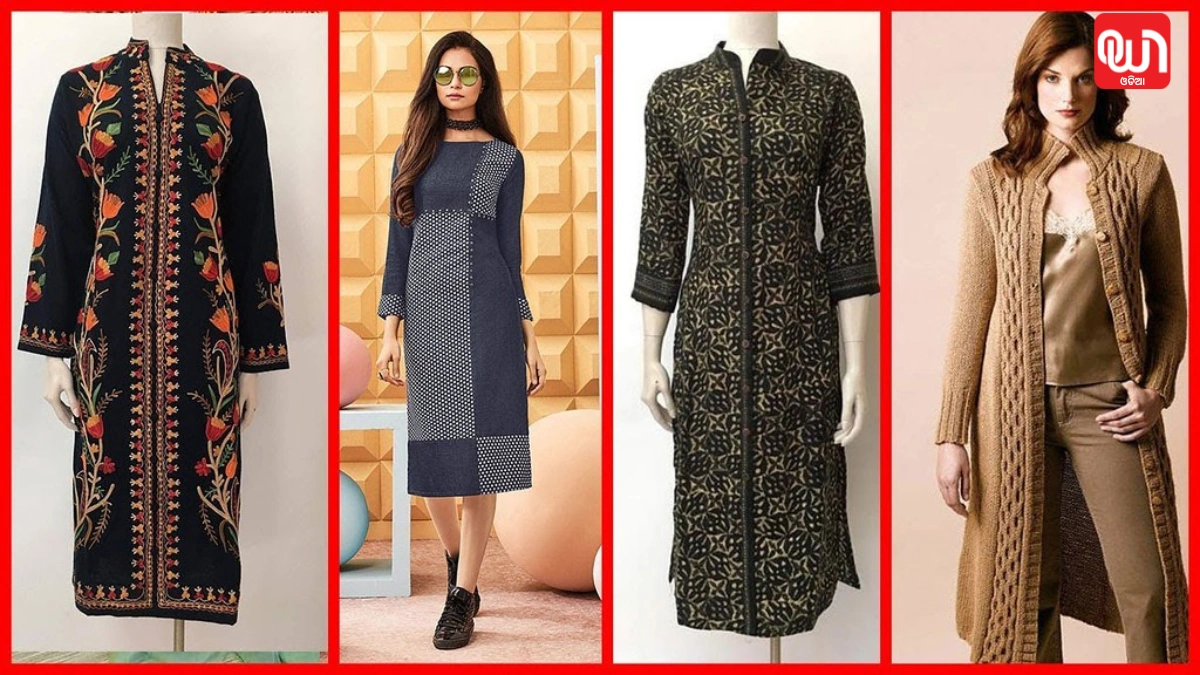 Woolen Kurti Designs for Winter