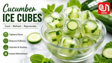 Cucumber Ice Cubes