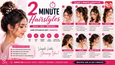 2 Minute Hairstyles