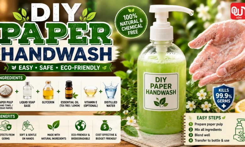 DIY Paper Handwash