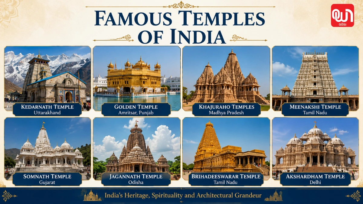 Famous Temples Of India