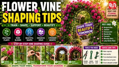 Flower Vine Shaping Tips