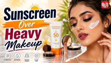 Sunscreen Over Heavy Makeup